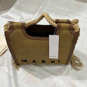 Marni Woven Rope Tote Bag